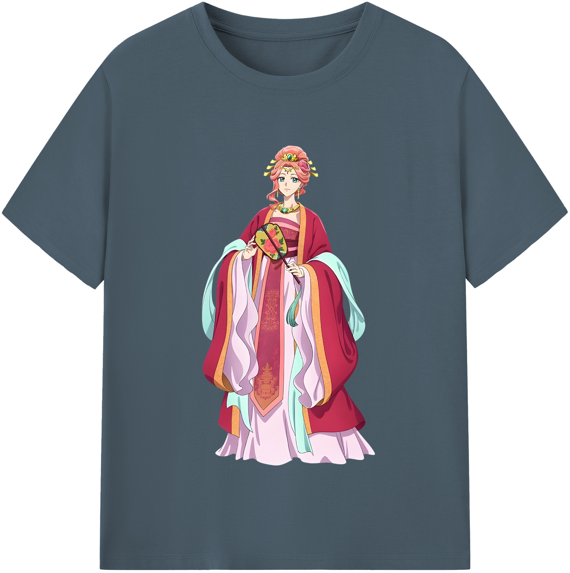（画像用） 薬屋のひとりごと The Apothecary Diaries 綿100％半袖Tシャツ（フロントプリント）